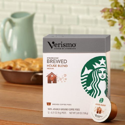 Starbucks® House Blend brewed coffee VerismoTM 12 - Pods