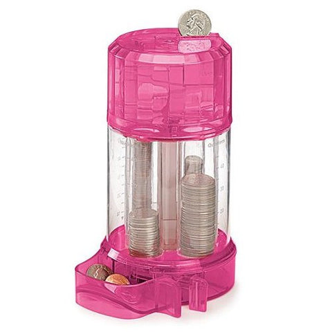 Coin Sorter / Dispenser - Pink
