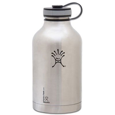Flask Wide Mouth 64 oz - Classic Stainless