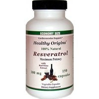 Resveratrol 300mg. (Trans-Resveratrol) 150 ct