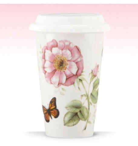 BUTTERFLY MEADOW THERMAL TRAVEL MUG