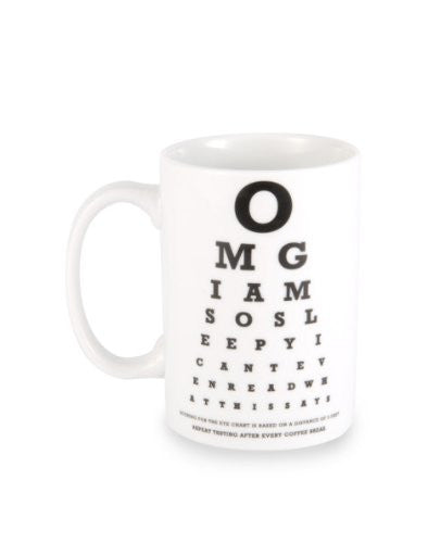 Eye Chart Coffee Mug