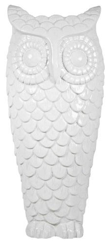 Graceful Owl Vase