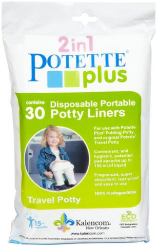 STYLE 2733 - POTETTE PLUS LINERS  VALUE PACK - 30 Liners - White