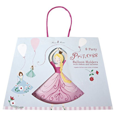 I'm a Princess Balloon Holders - 8 pcs - 2" x 14" x 10"