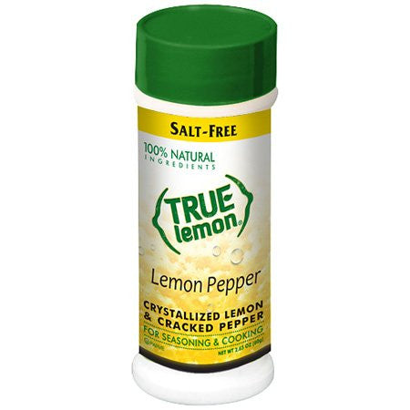 True Lemon No Salt Lemon Pepper Seasoning 2.85oz Shaker