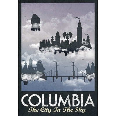Columbia Retro Travel Poster - 13x19