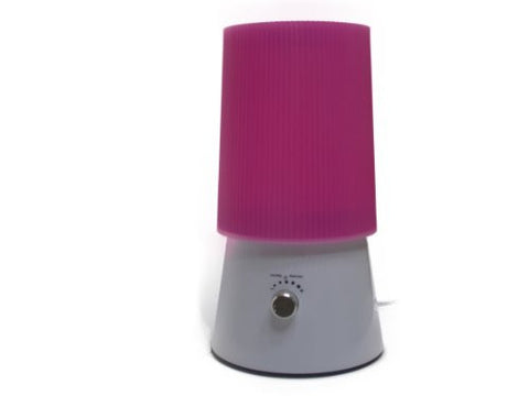 Compact Pink Humidifer w/ LED Light
