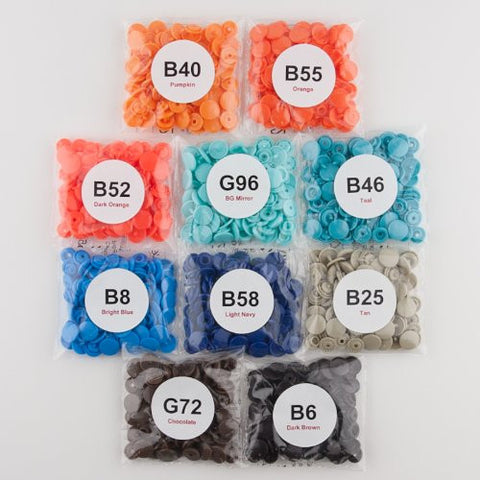 COMBINATION Glossy #20 Sets (25 sets per color code) - B6, G72, B25, B58, B8, B46, G96, B52, B55, B40