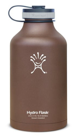Flask Wide Mouth 64 oz - Copper Brown