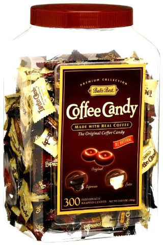 Bali's Best Assorted Coffee Candy in Jar