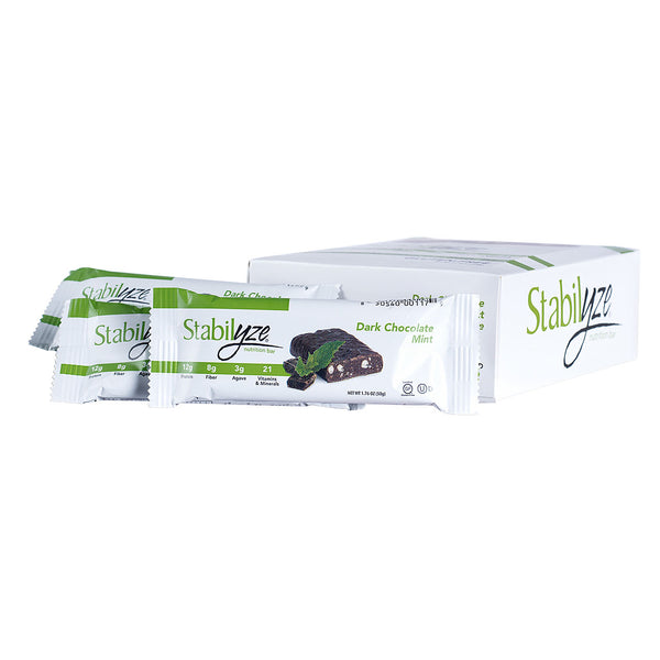 Stabilyze Dark Chocolate Thin Mint Cookie  Nutrition Bar 50gr