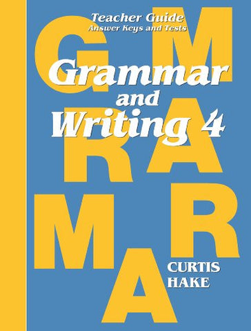 Grammar & Writing Teacher Edition Grade 4, 2014 - Paperback