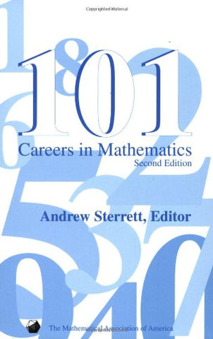 101 Careers in Mathematics - Second Edition (not in pricelist)