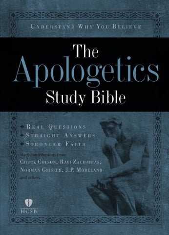 Apologetics Study Bible, Hardcover