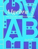 Algebra 1/2 2e Solution Manual (Saxon Algebra)(not in price list)