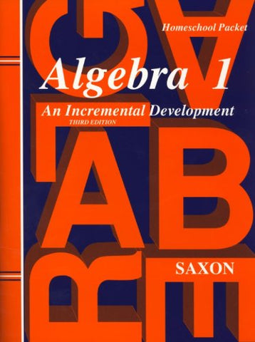 Saxon Algebra 1 Tests and Answer Key Third Edition, 1998 - Paperback