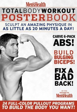 Men's Health Total Body Workout Poster Book