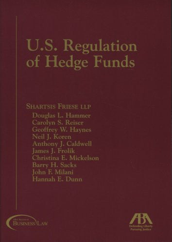 U.S. Regulations of Hedge Funds