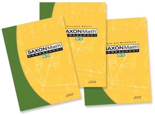 Saxon Math 6/5 Homeschool Complete Kit 3rd Edition, 2005 - Paperback