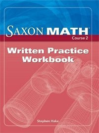 Saxon Math Course 2: Written Practice Workbook(not in price list)
