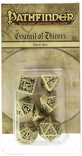 Pathfinder - Council of Thieves Dice Set (7)