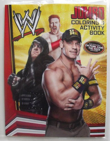 Jumbo Coloring & Activity Books - WWE (64pg)