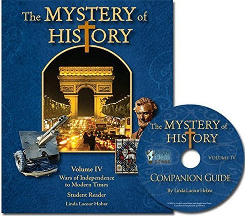 Mystery of History Volume IV Reader & Companion Guide (Hardcover) (CD)