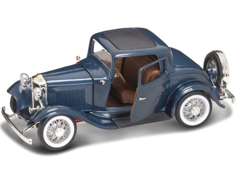 1933 Ford 3-Window Coupe - 1/18 Scale - Blue