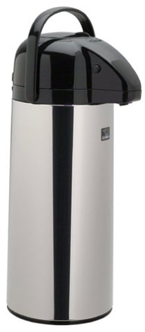 Air Pot Beverage Dispenser - Polished Stainless, 83.0 oz. / 2.45 liters