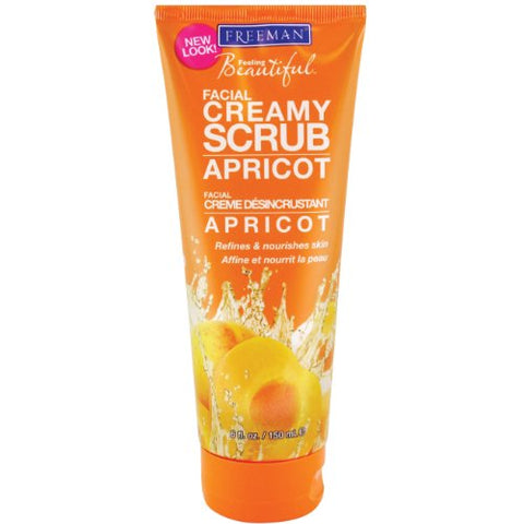 Apricot Creamy Facial Scrub, 6 oz