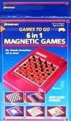6 in 1 Travel Magnetic Games