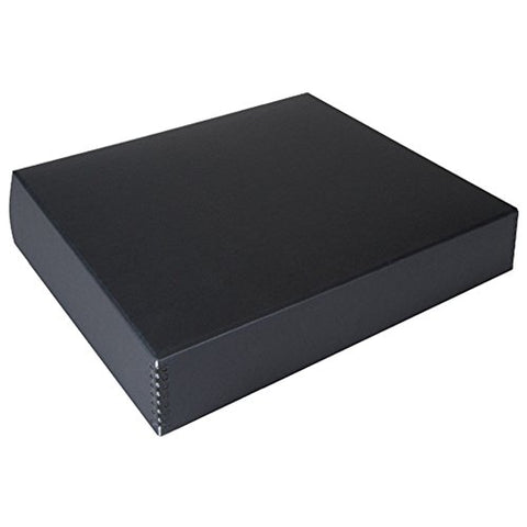 Black 3 Ring Box Binder 12.75" X 11.75" X 2"