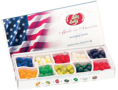10 Flavor Jelly Bean Patriotic Gift Box - 4.25 oz
