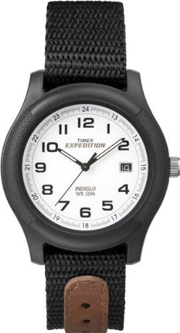 Men's Expedition Camper Black Nylon Band Watch