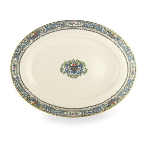 AUTUMN A/I OVAL PLATTER 16.0