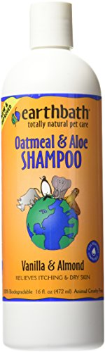 Earthbath Oatmeal & Aloe Shampoos - Vanilla & Almond, 16 oz