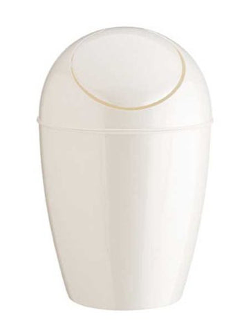 Umbra Sway Can Designed by Karim Rashid (Color: Metallic White)