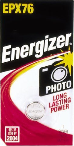 Energizer 1.5V EPX76 Silver Oxide Photo Battery - 1pc Blister Pack (not in pricelist)