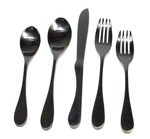 18/0 Stainless Steel 5-Piece Place Setting Duo