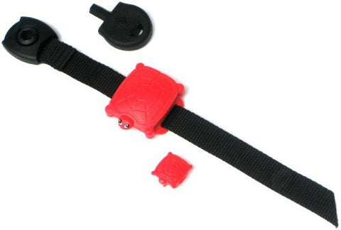 Safety Turtle Wristband for Child - Red
