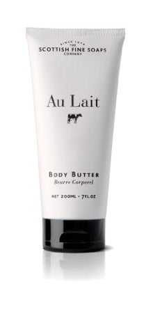 Au Lait Milk Body Butter in a Tube 7oz tube by Scottish Fine Soaps