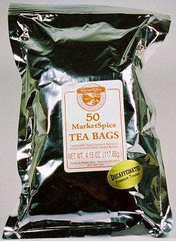 Teabags in Foil Package, Decaf Cinn-Orange , 50 teabags