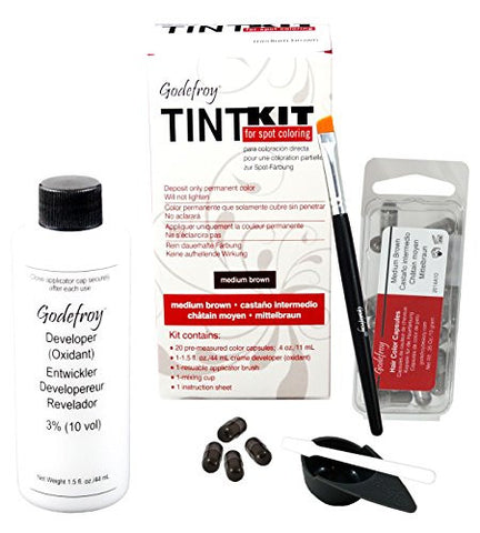 Godefroy Professional Tint Kit (Color: Medium Brown)