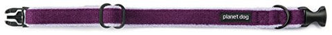 Cozy Hemp Adjustable Collar - Purple - Large