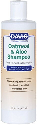 Davis Oatmeal & Aloe Shampoo - 12 oz