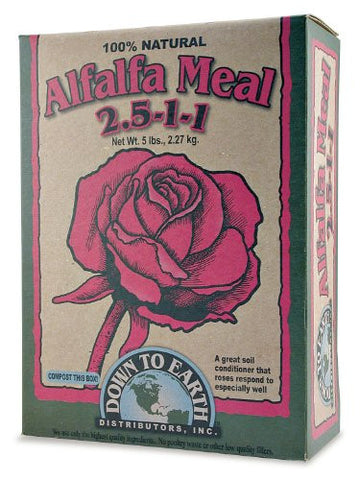 All Natural Fertilizer Alfalfa Meal 2.5-1-1 - 5lb