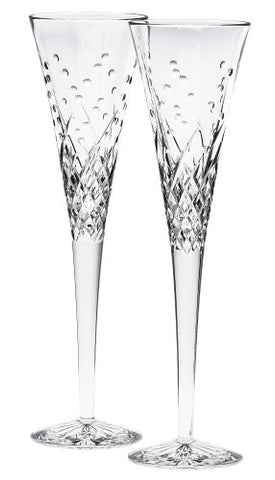 Waterford Wishes "Happy Celebrations" Toasting Flutes Pair (not in pricelist)