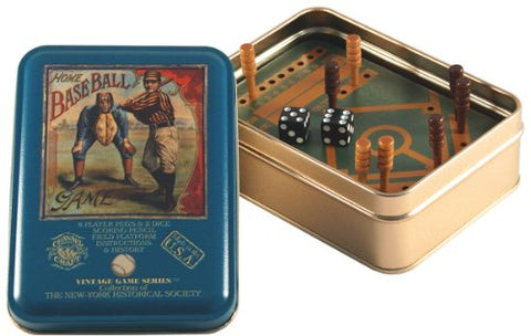Home Baseball Vintage Game Tin