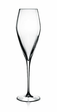 Luigi Bormioli Atelier Champagne Flute Glasses, Set of 4